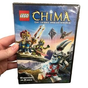 LEGO Legends of Chima Chi Tribes and Betrayals DVD 2-Disc Set Episodes 2014 NEW